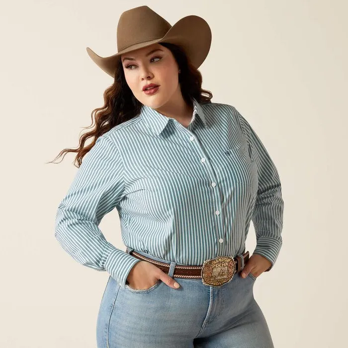 Women TShirts and Tops Ariat Kirby Stretch Shirt Capri Stripe Women TShirts and Tops Ariat Kirby Stretch Shirt Capri Stripe