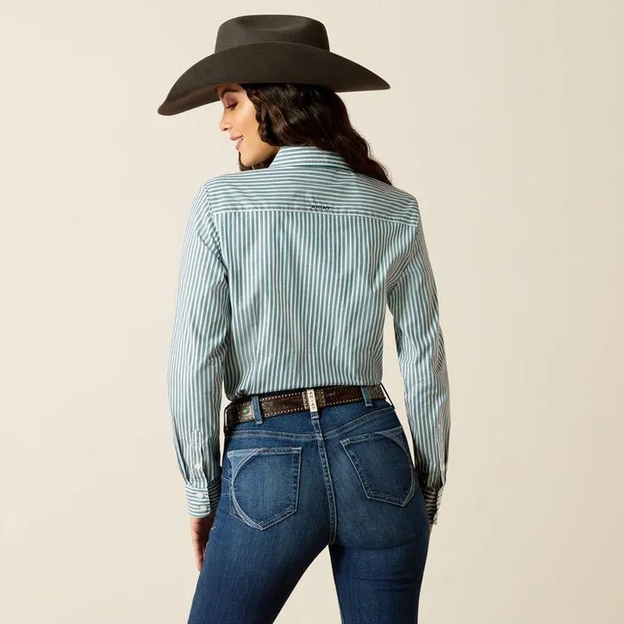 Women TShirts and Tops Ariat Kirby Stretch Shirt Capri Stripe Women TShirts and Tops Ariat Kirby Stretch Shirt Capri Stripe