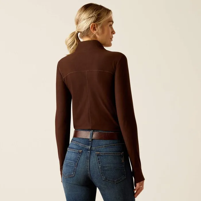Women TShirts and Tops Ariat Lowell 30 Wrap Baselayer Mole Women TShirts and Tops Ariat Lowell 30 Wrap Baselayer Mole