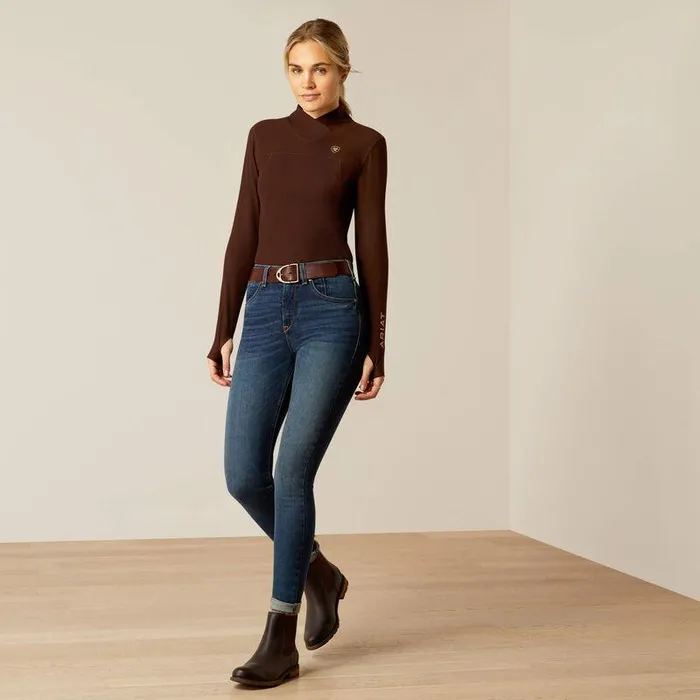 Women TShirts and Tops Ariat Lowell 30 Wrap Baselayer Mole Women TShirts and Tops Ariat Lowell 30 Wrap Baselayer Mole
