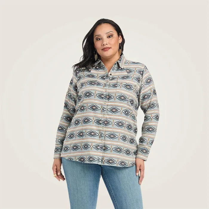 Women TShirts and Tops Ariat REAL Creekside Shirt Creekside Jacquard Women TShirts and Tops Ariat REAL Creekside Shirt Creekside Jacquard