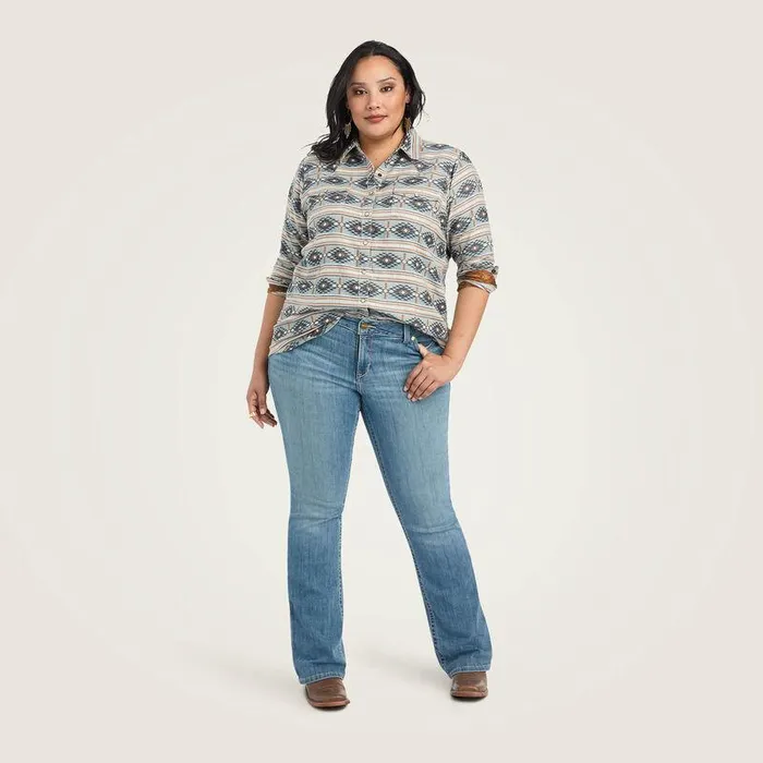 Women TShirts and Tops Ariat REAL Creekside Shirt Creekside Jacquard Women TShirts and Tops Ariat REAL Creekside Shirt Creekside Jacquard
