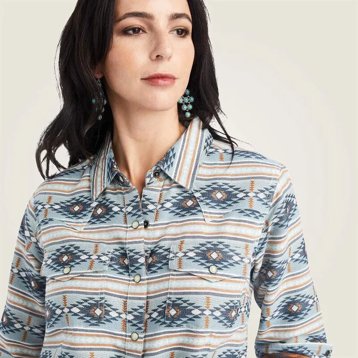 Women TShirts and Tops Ariat REAL Creekside Shirt Creekside Jacquard Women TShirts and Tops Ariat REAL Creekside Shirt Creekside Jacquard