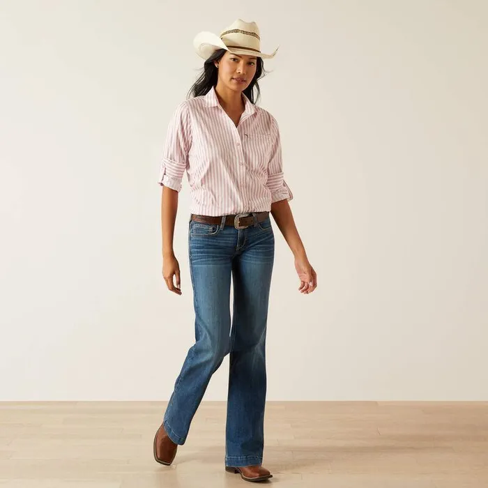 Women TShirts and Tops Ariat VentTEK Stretch Shirt Zephyr Stripe Women TShirts and Tops Ariat VentTEK Stretch Shirt Zephyr Stripe