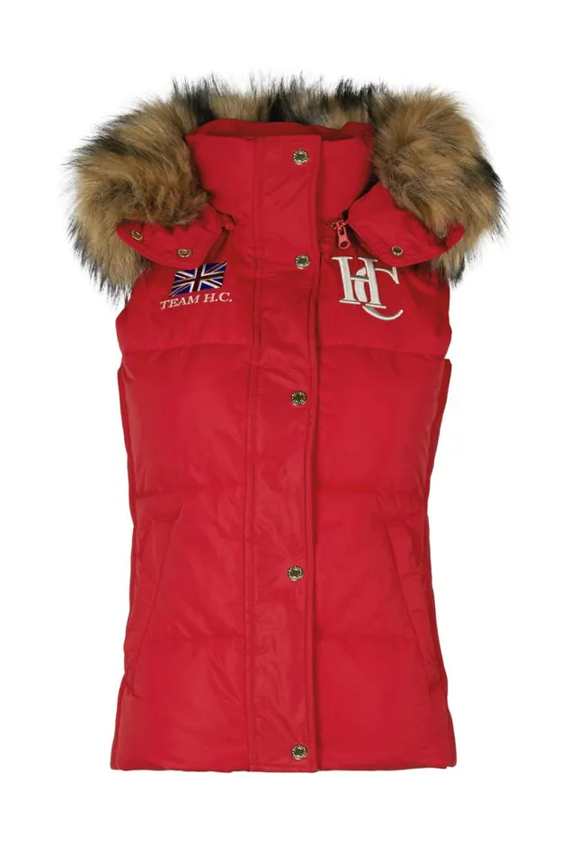 Women Team Gilet Heritage Red Holland Cooper Gilets