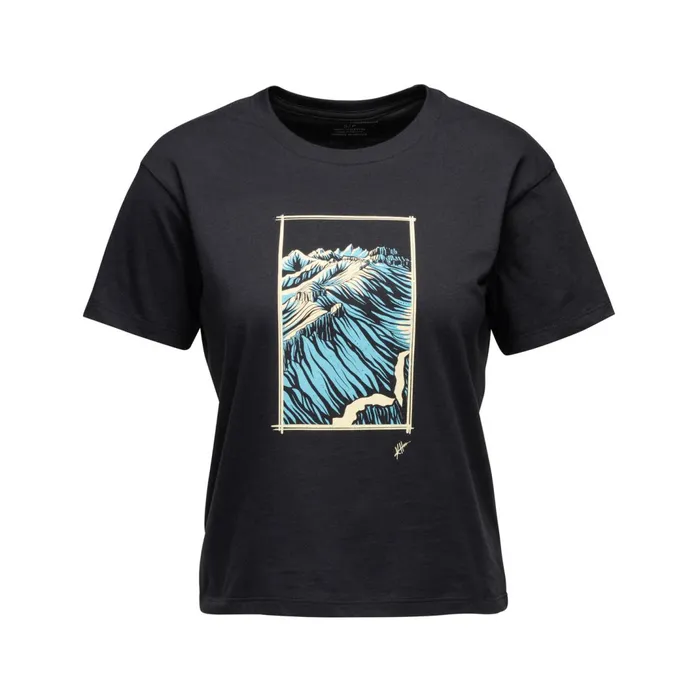 Women Tees and Tanks Black Diamond Gros Ventre Range TShirt