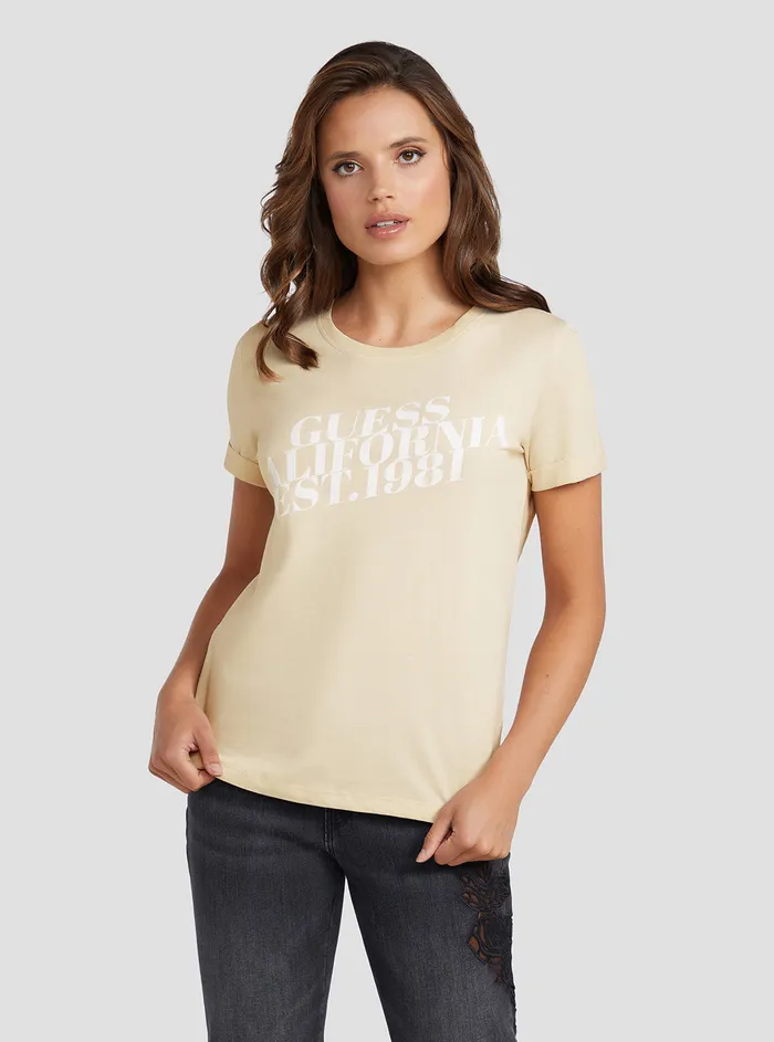 Women Tees and Tanks GUESS Eco Pearl Aurelia Tshirt