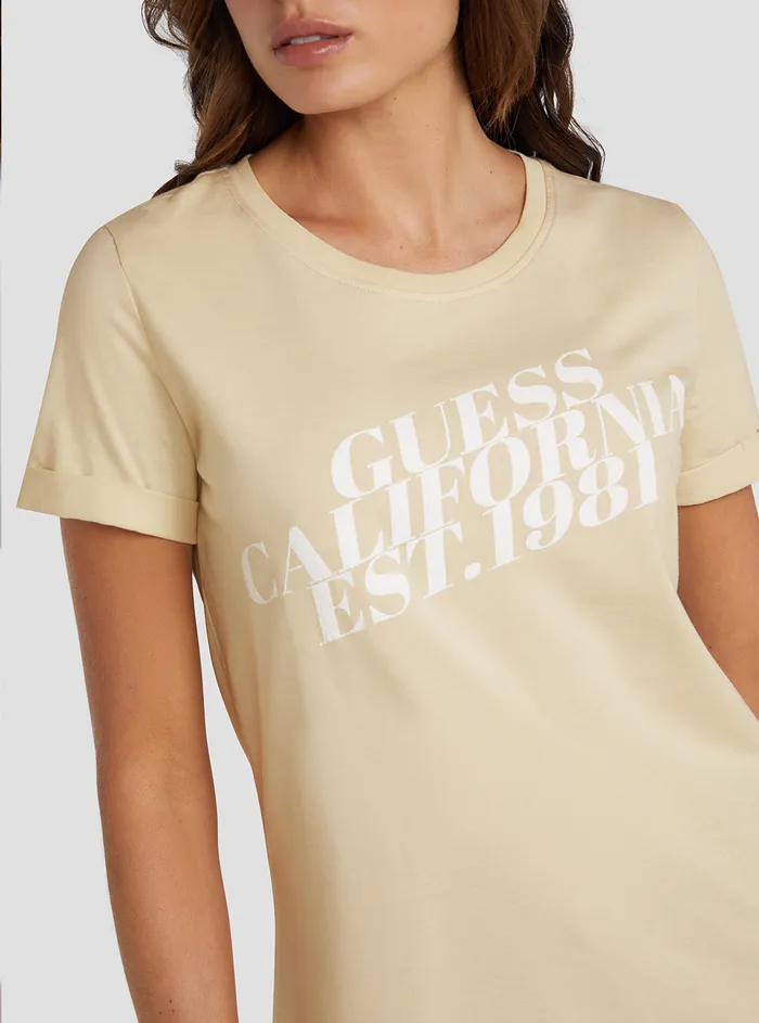 Women Tees and Tanks GUESS Eco Pearl Aurelia Tshirt
