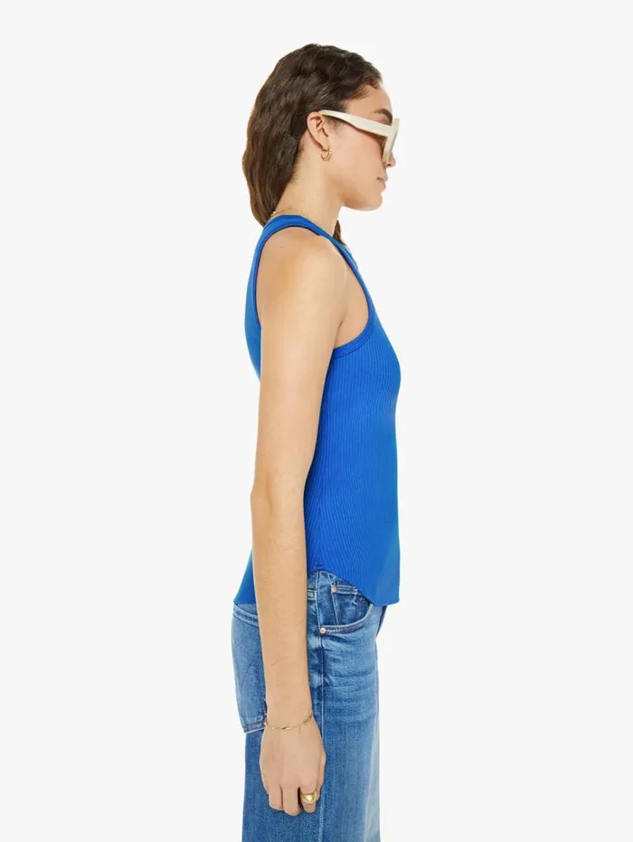 Women Tees Tanks Mother Denim Arynn Tank Seaside Blue