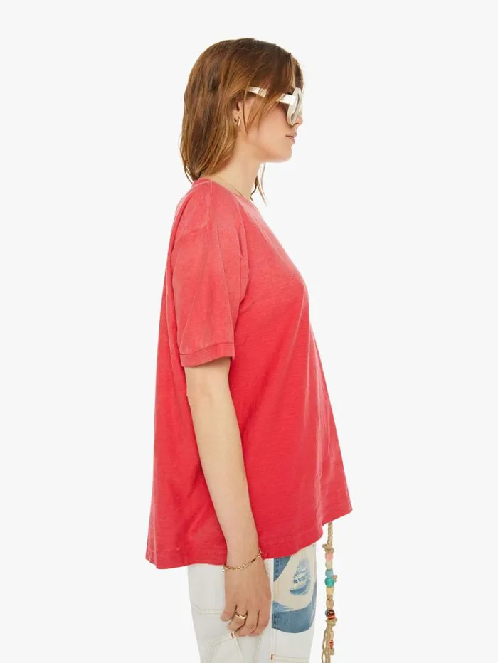 Women Tees Tanks Mother Denim Model T Red
