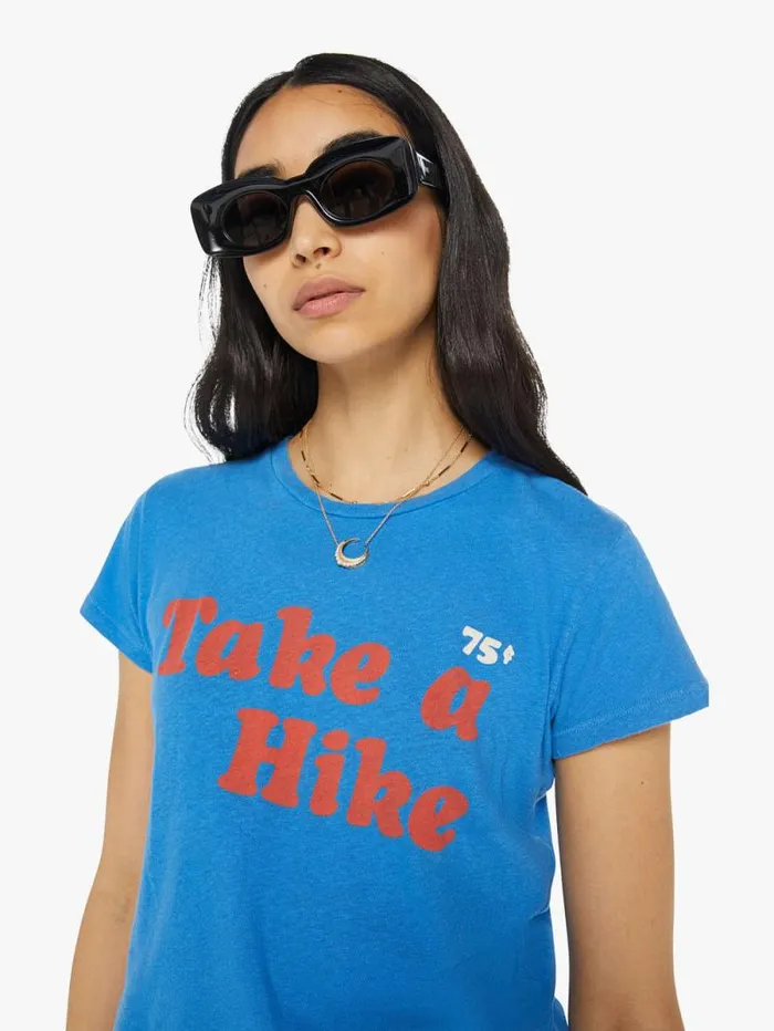 Women Tees Tanks Mother Denim The Sinful Blue