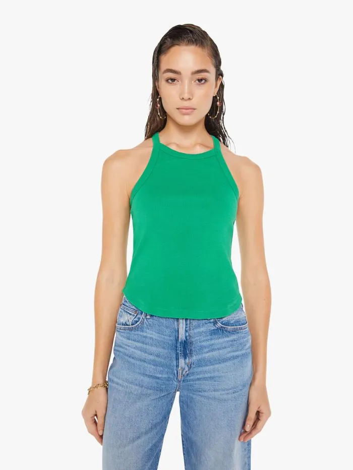 Women Tees Tanks Mother Denim The Up In Arms Green