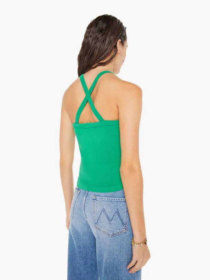 Women Tees Tanks Mother Denim The Up In Arms Green
