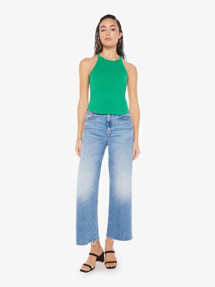 Women Tees Tanks Mother Denim The Up In Arms Green