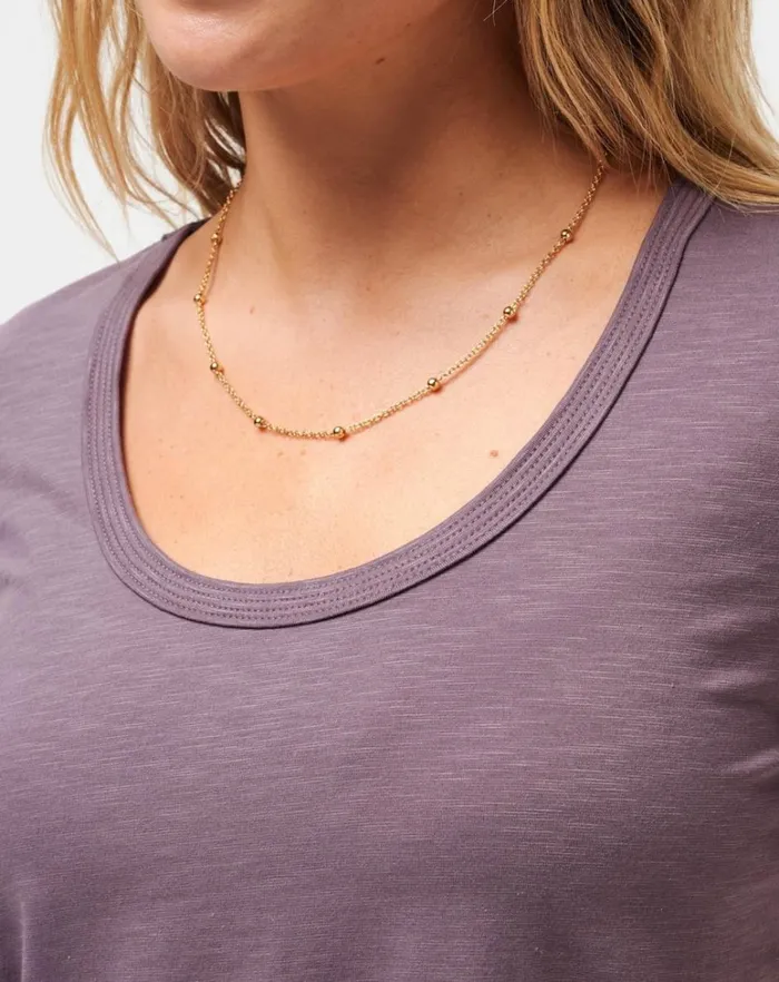 Women Tees TravisMathew BEACH BANGLES TEE Moonscape
