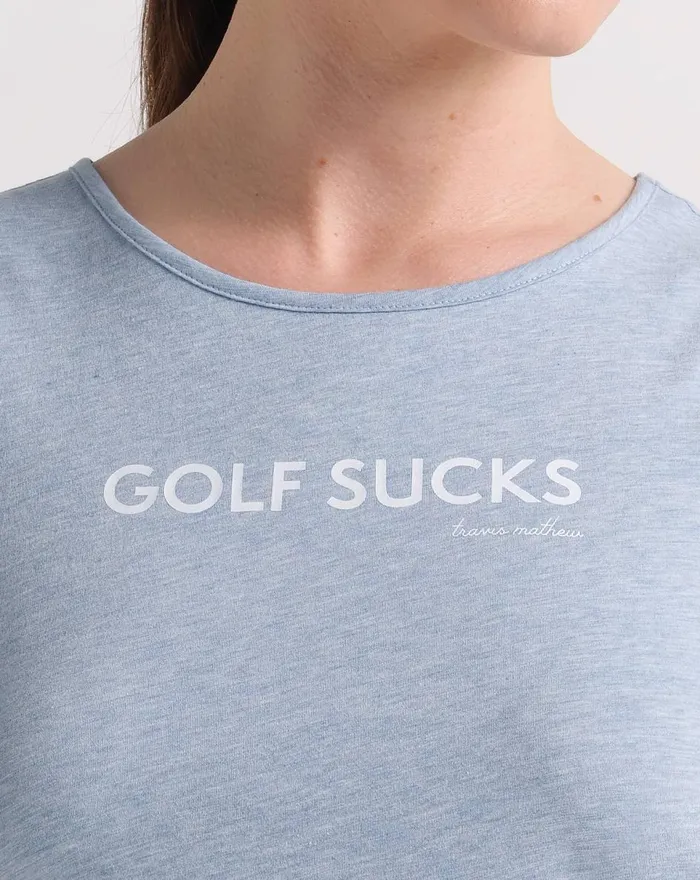 Women Tees TravisMathew STRAWBERRY LEMONADE TANK Heather Tempest