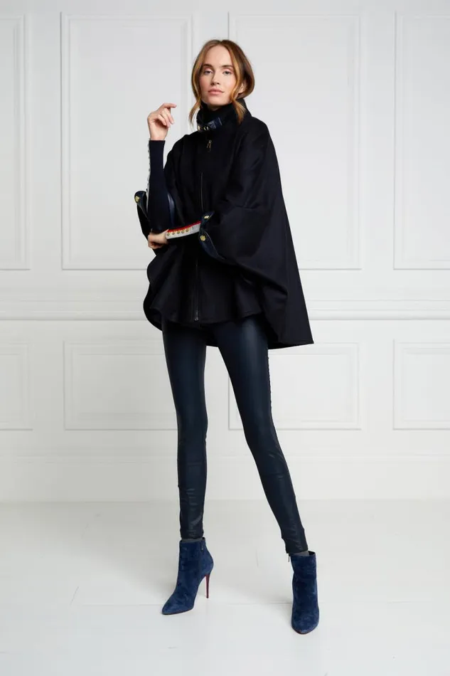 Women The Classic Cape Navy Holland Cooper Capes