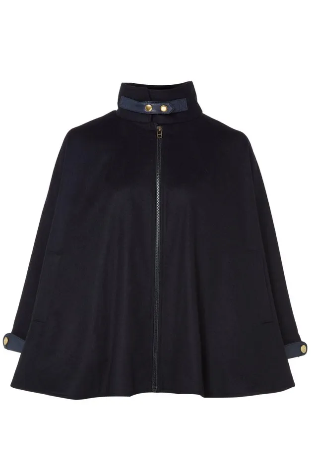 Women The Classic Cape Navy Holland Cooper Capes
