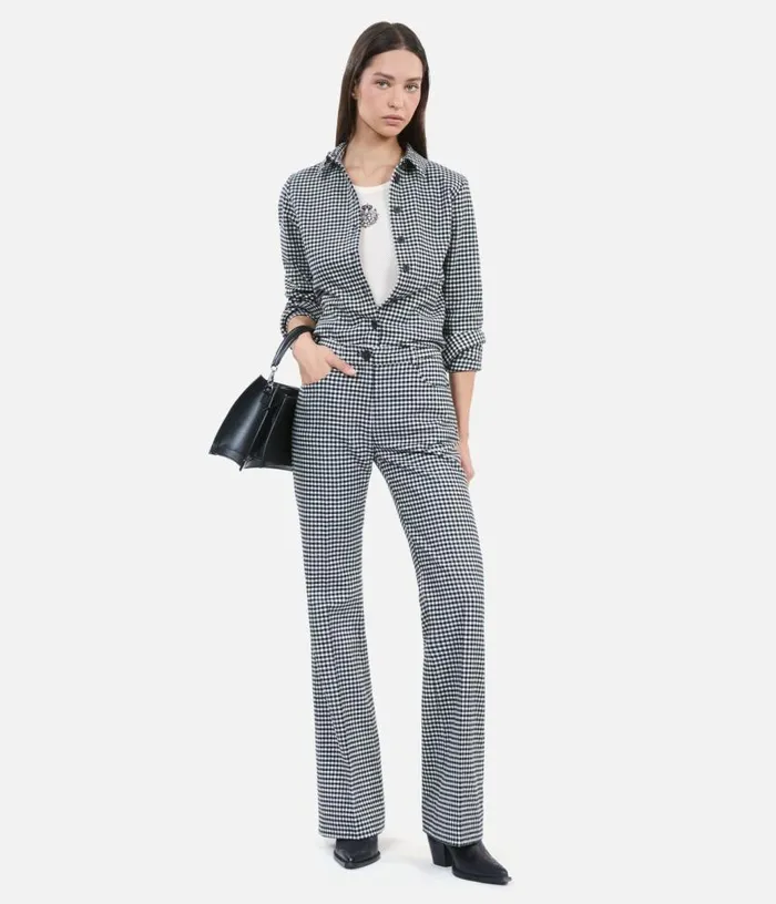 Women Vicky Check Shirt THE KOOPLES Blouses and Shirts