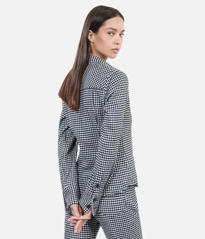 Women Vicky Check Shirt THE KOOPLES Blouses and Shirts