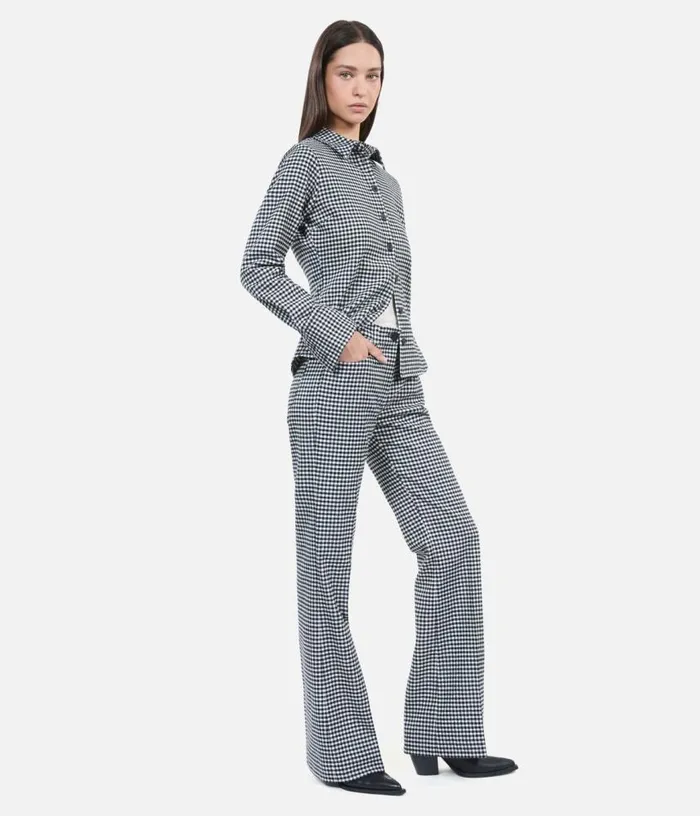 Women Vicky Check Shirt THE KOOPLES Blouses and Shirts