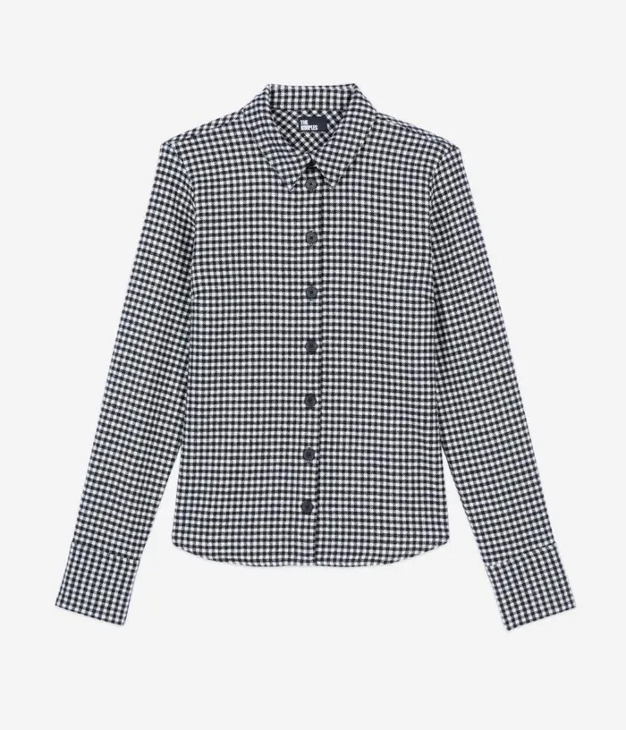 Women Vicky Check Shirt THE KOOPLES Blouses and Shirts