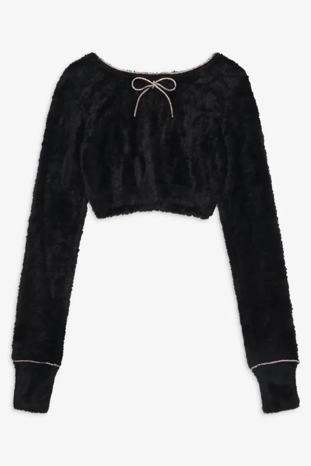 Women Vivienne Cardigan Black For Love and Lemons Tops