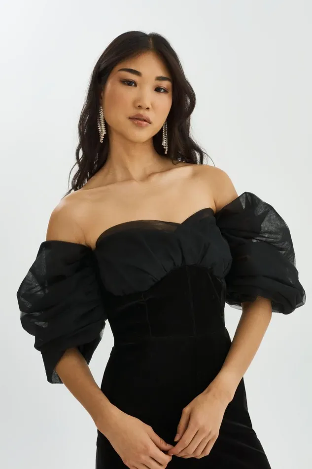 Women VLADANA Faux Leather Jumpsuit Black LAMARQUE Dresses