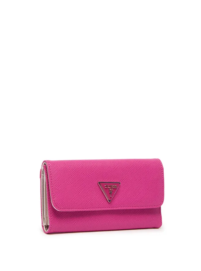 Women Wallets GUESS Hot Pink Noelle Multi Clutch
