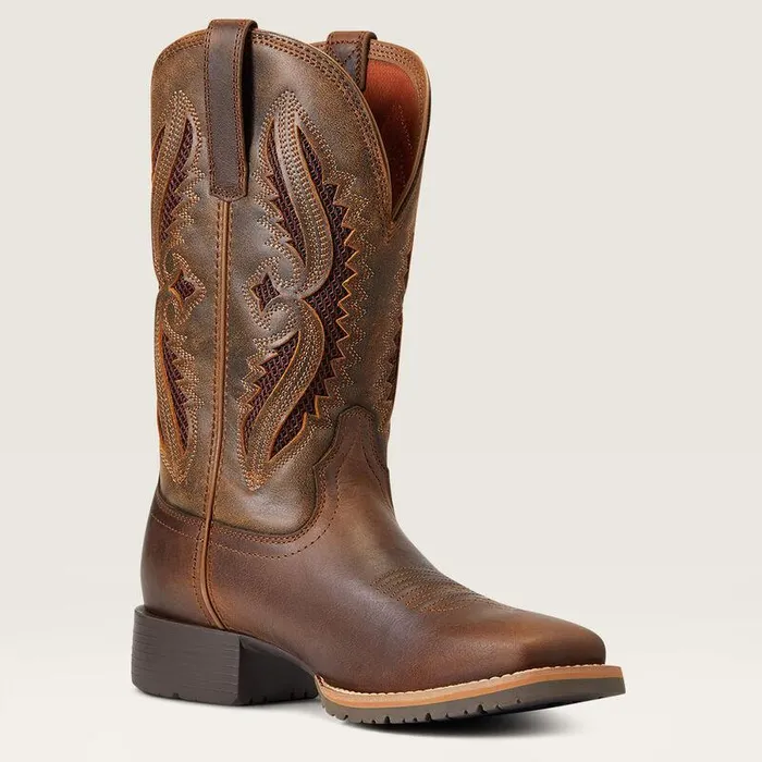 Women Western Boots Ariat Hybrid Rancher VentTek 360deg Western Boot Distressed Tanand Truffle Women Western Boots Ariat Hybrid Rancher VentTek 360deg Western Boot Distressed Tanand Truffle