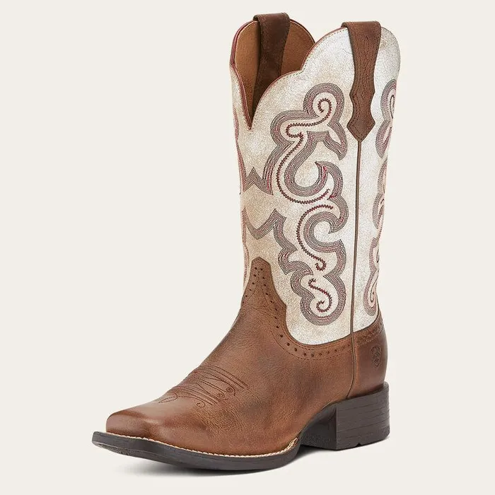 Women Western Boots Ariat Quickdraw Western Boot Sandstorm