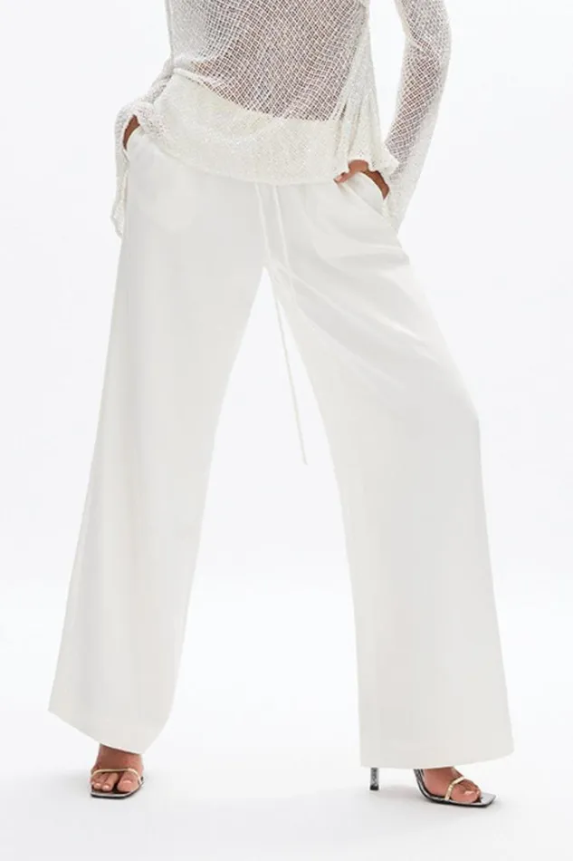 Women White Dresses Rachel Gilbert Orion Pant Ivory Women White Dresses Rachel Gilbert Orion Pant Ivory
