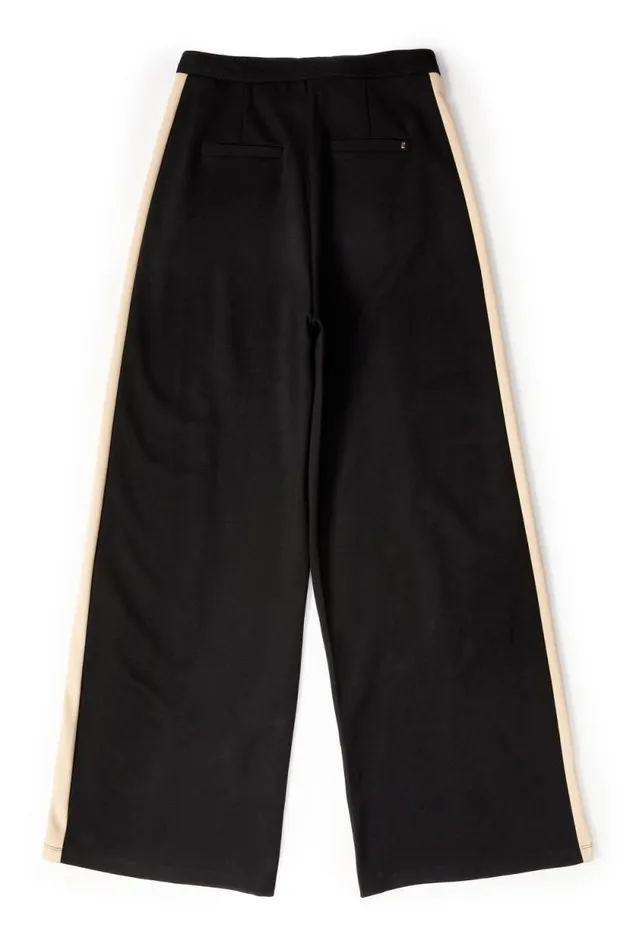 Women Wide Leg Pant Black Holland Cooper Trousers Women Wide Leg Pant Black Holland Cooper Trousers