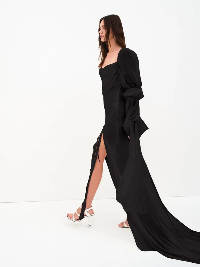 Women Willow Gown Black For Love and Lemons Dresses