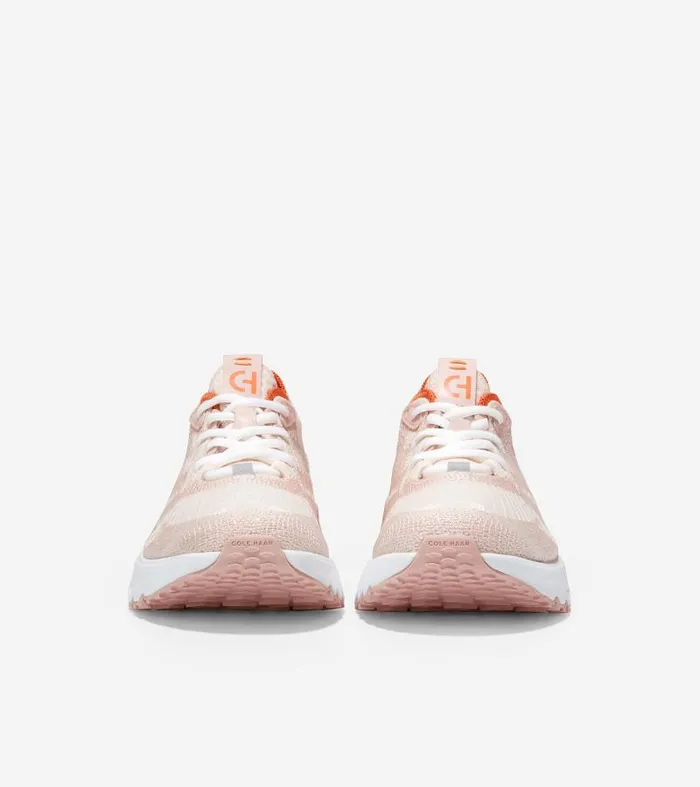 Women Women039s 5ZERGRAND Embrostitch Running Shoe Pink Cole Haan Sneakers