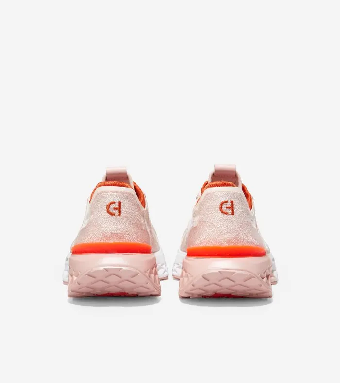 Women Women039s 5ZERGRAND Embrostitch Running Shoe Pink Cole Haan Sneakers