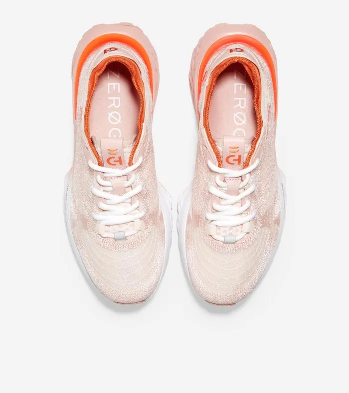 Women Women039s 5ZERGRAND Embrostitch Running Shoe Pink Cole Haan Sneakers