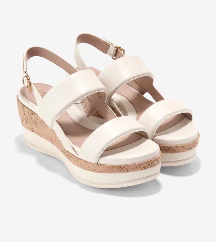 Women Women039s Aislin Wedge Sandals Beige Cole Haan Sandals Women Women039s Aislin Wedge Sandals Beige Cole Haan Sandals