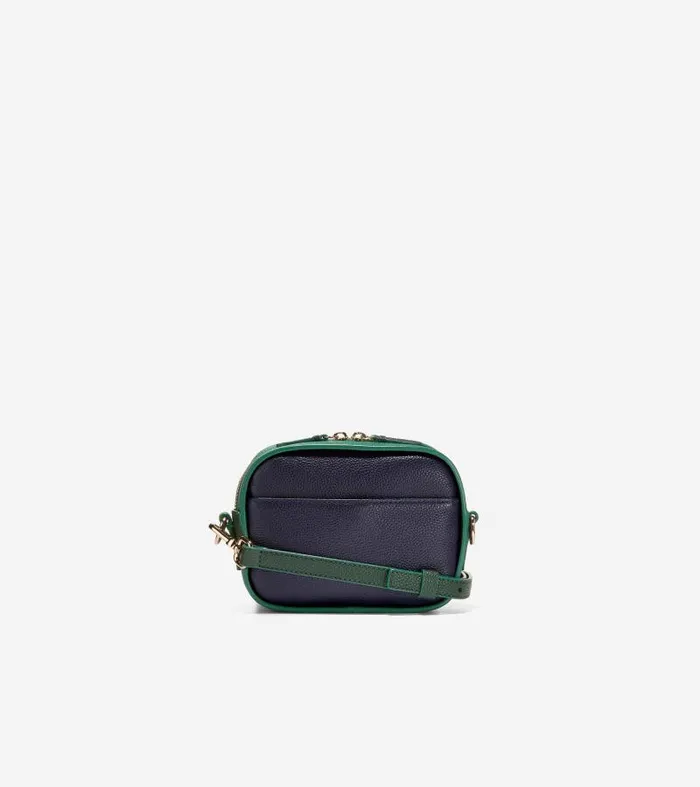 Women Women039s Essential Crossbody Camera Bag Blue Cole Haan Bags and Backpacks