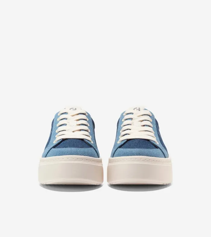 Women Women039s GrandPr Max Platform Sneakers Blue Cole Haan Sneakers Women Women039s GrandPr Max Platform Sneakers Blue Cole Haan Sneakers