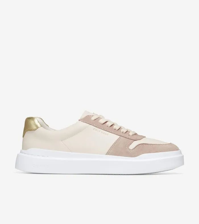 Women Women039s GrandPr Rally Court Sneaker Beige Cole Haan Sneakers