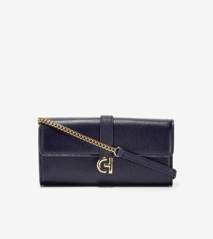 Women Women039s Wallet On A Chain Purple Cole Haan Bags and Backpacks