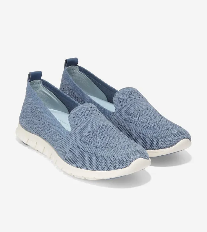 Women Women039s ZERGRAND SlipOn Loafer Blue Cole Haan Loafers and Drivers Women Women039s ZERGRAND SlipOn Loafer Blue Cole Haan Loafers and Drivers