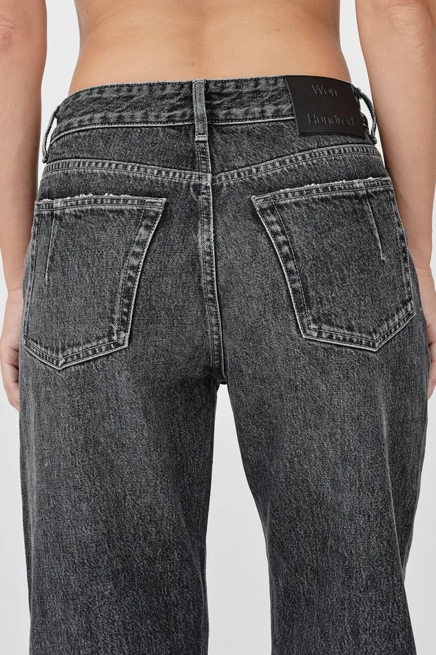 Women Wonhundred Baggy Vista Grey 8211 Vista Grey Jeans