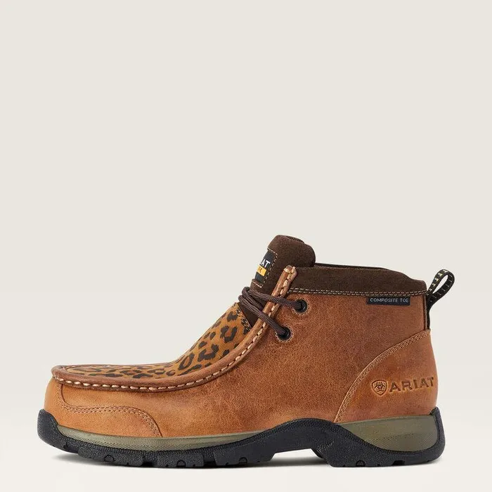 Women Work Boots and Shoes Ariat Edge LTE Moc Composite Toe Work Boot Desert Brown Women Work Boots and Shoes Ariat Edge LTE Moc Composite Toe Work Boot Desert Brown