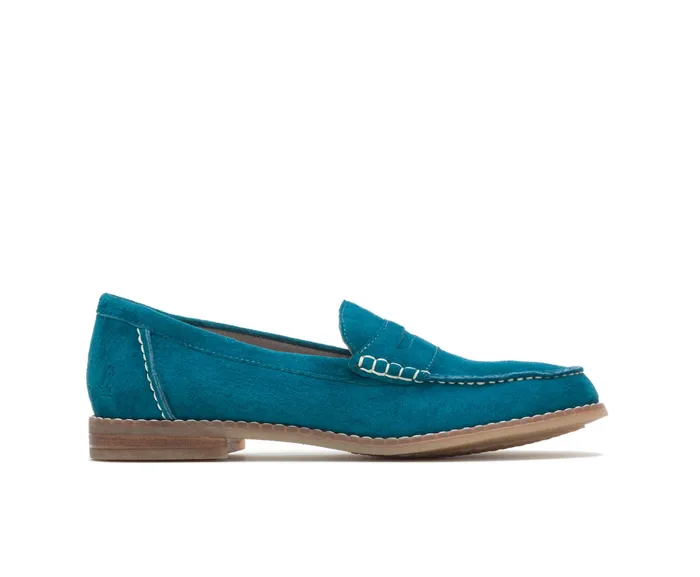 Women Wren Loafer Corsair Suede Flats and SlipOns Hush Puppies