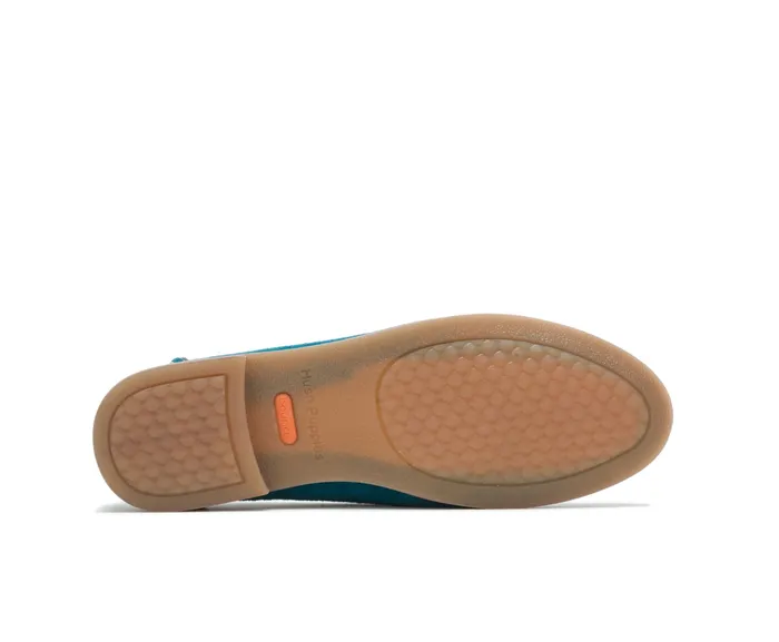 Women Wren Loafer Corsair Suede Flats and SlipOns Hush Puppies