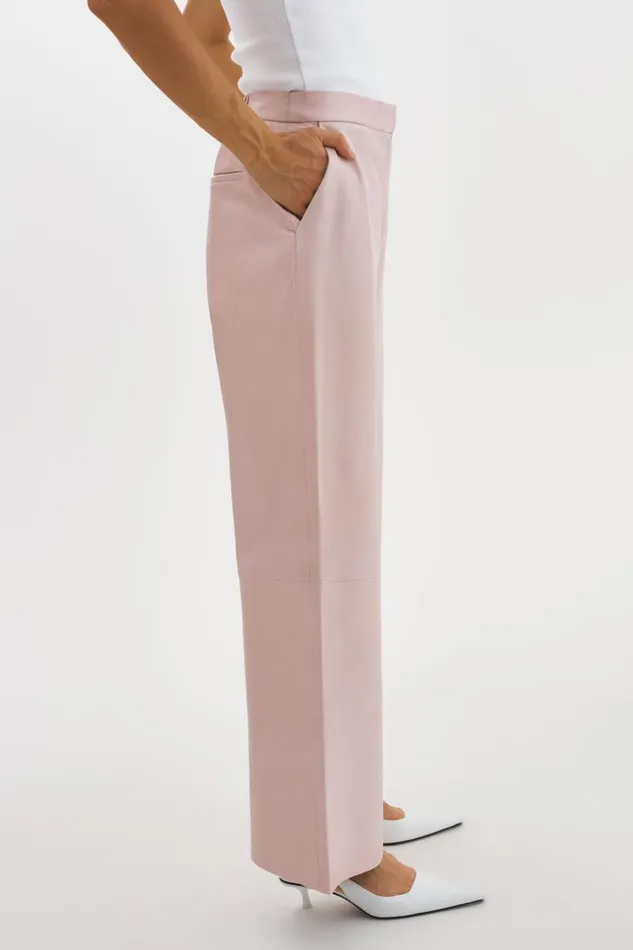 Women YAREN Leather Pants Rose LAMARQUE Pants and Shorts Women YAREN Leather Pants Rose LAMARQUE Pants and Shorts
