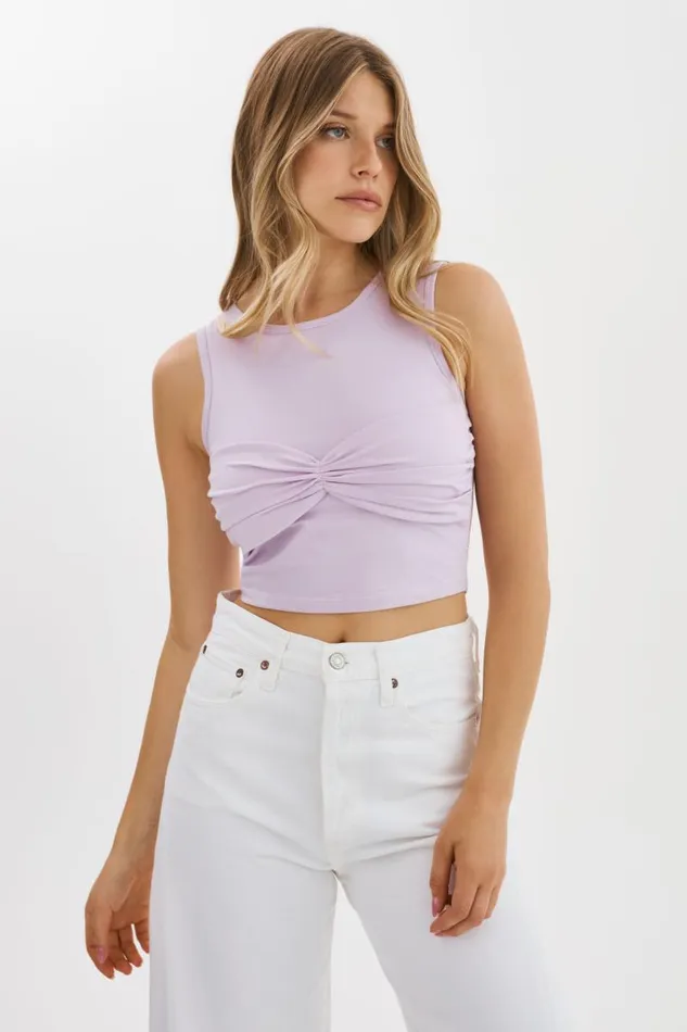 Women ZINA Tank Top Lavender LAMARQUE Tops