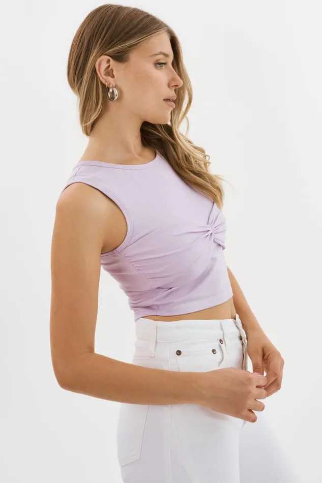 Women ZINA Tank Top Lavender LAMARQUE Tops